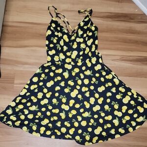 Nine Britton Dress with Lemon Print